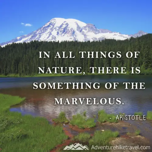 30 Inspirational Sayings and Quotes about Nature - Adventure Hike Travel