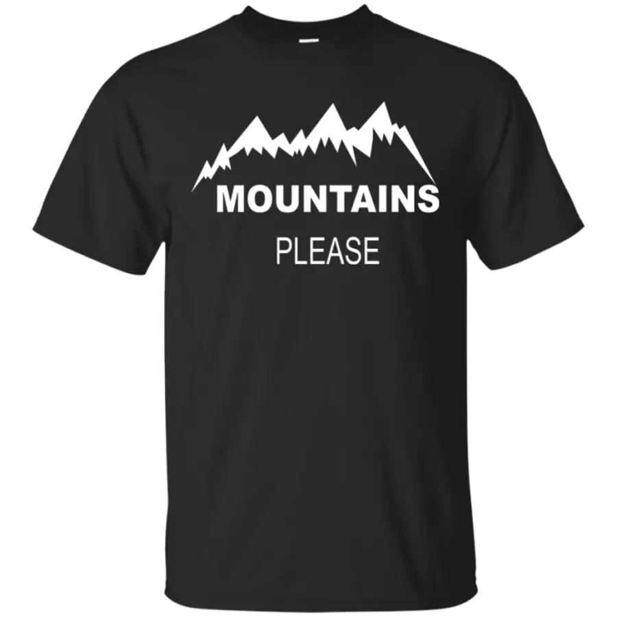 shirts with mountains on them