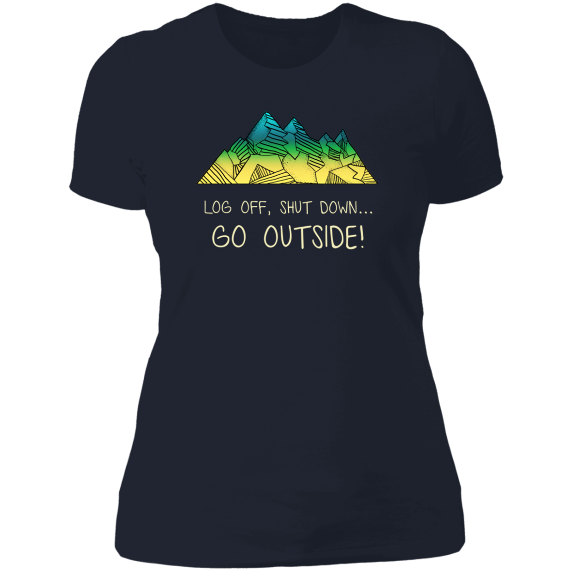 go outside t shirt