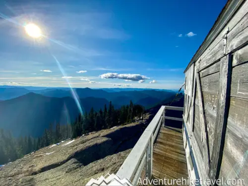 High Rock Lookout - Hiking in Gifford Pinchot National Forest ...
