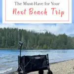 The Elegear Collapsible Wagon is your new beach day essential! Lightweight, compact, and super sturdy, it’s perfect for transporting all your gear. Check out my blog post to see how it can transform your summer adventures!