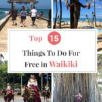 If you are traveling to Waikiki on the island of Oahu in Hawaii, you don’t need a lot of money to have a good time! Just being in this beautiful, plumeria flower scented tropical paradise with the soft sound of ukulele music filling the air is wonderful. But what if you want some action and unique things to do? Our post, Top 15 Things to Do For Free in Waikiki, will help you create fun, memorable experiences with your family and friends without draining your wallet.