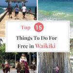 If you are traveling to Waikiki on the island of Oahu in Hawaii, you don’t need a lot of money to have a good time! Just being in this beautiful, plumeria flower scented tropical paradise with the soft sound of ukulele music filling the air is wonderful. But what if you want some action and unique things to do? Our post, Top 15 Things to Do For Free in Waikiki, will help you create fun, memorable experiences with your family and friends without draining your wallet.