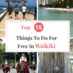 If you are traveling to Waikiki on the island of Oahu in Hawaii, you don’t need a lot of money to have a good time! Just being in this beautiful, plumeria flower scented tropical paradise with the soft sound of ukulele music filling the air is wonderful. But what if you want some action and unique things to do? Our post, Top 15 Things to Do For Free in Waikiki, will help you create fun, memorable experiences with your family and friends without draining your wallet.