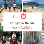 If you are traveling to Waikiki on the island of Oahu in Hawaii, you don’t need a lot of money to have a good time! Just being in this beautiful, plumeria flower scented tropical paradise with the soft sound of ukulele music filling the air is wonderful. But what if you want some action and unique things to do? Our post, Top 15 Things to Do For Free in Waikiki, will help you create fun, memorable experiences with your family and friends without draining your wallet.