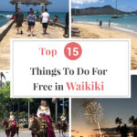 If you are traveling to Waikiki on the island of Oahu in Hawaii, you don’t need a lot of money to have a good time! Just being in this beautiful, plumeria flower scented tropical paradise with the soft sound of ukulele music filling the air is wonderful. But what if you want some action and unique things to do? Our post, Top 15 Things to Do For Free in Waikiki, will help you create fun, memorable experiences with your family and friends without draining your wallet.