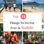 If you are traveling to Waikiki on the island of Oahu in Hawaii, you don’t need a lot of money to have a good time! Just being in this beautiful, plumeria flower scented tropical paradise with the soft sound of ukulele music filling the air is wonderful. But what if you want some action and unique things to do? Our post, Top 15 Things to Do For Free in Waikiki, will help you create fun, memorable experiences with your family and friends without draining your wallet.