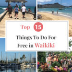 If you are traveling to Waikiki on the island of Oahu in Hawaii, you don’t need a lot of money to have a good time! Just being in this beautiful, plumeria flower scented tropical paradise with the soft sound of ukulele music filling the air is wonderful. But what if you want some action and unique things to do? Our post, Top 15 Things to Do For Free in Waikiki, will help you create fun, memorable experiences with your family and friends without draining your wallet.