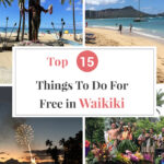 If you are traveling to Waikiki on the island of Oahu in Hawaii, you don’t need a lot of money to have a good time! Just being in this beautiful, plumeria flower scented tropical paradise with the soft sound of ukulele music filling the air is wonderful. But what if you want some action and unique things to do? Our post, Top 15 Things to Do For Free in Waikiki, will help you create fun, memorable experiences with your family and friends without draining your wallet.