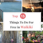 If you are traveling to Waikiki on the island of Oahu in Hawaii, you don’t need a lot of money to have a good time! Just being in this beautiful, plumeria flower scented tropical paradise with the soft sound of ukulele music filling the air is wonderful. But what if you want some action and unique things to do? Our post, Top 15 Things to Do For Free in Waikiki, will help you create fun, memorable experiences with your family and friends without draining your wallet.