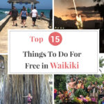 If you are traveling to Waikiki on the island of Oahu in Hawaii, you don’t need a lot of money to have a good time! Just being in this beautiful, plumeria flower scented tropical paradise with the soft sound of ukulele music filling the air is wonderful. But what if you want some action and unique things to do? Our post, Top 15 Things to Do For Free in Waikiki, will help you create fun, memorable experiences with your family and friends without draining your wallet.