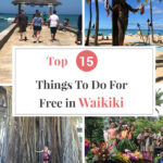 If you are traveling to Waikiki on the island of Oahu in Hawaii, you don’t need a lot of money to have a good time! Just being in this beautiful, plumeria flower scented tropical paradise with the soft sound of ukulele music filling the air is wonderful. But what if you want some action and unique things to do? Our post, Top 15 Things to Do For Free in Waikiki, will help you create fun, memorable experiences with your family and friends without draining your wallet.