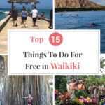 If you are traveling to Waikiki on the island of Oahu in Hawaii, you don’t need a lot of money to have a good time! Just being in this beautiful, plumeria flower scented tropical paradise with the soft sound of ukulele music filling the air is wonderful. But what if you want some action and unique things to do? Our post, Top 15 Things to Do For Free in Waikiki, will help you create fun, memorable experiences with your family and friends without draining your wallet.