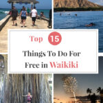 If you are traveling to Waikiki on the island of Oahu in Hawaii, you don’t need a lot of money to have a good time! Just being in this beautiful, plumeria flower scented tropical paradise with the soft sound of ukulele music filling the air is wonderful. But what if you want some action and unique things to do? Our post, Top 15 Things to Do For Free in Waikiki, will help you create fun, memorable experiences with your family and friends without draining your wallet.