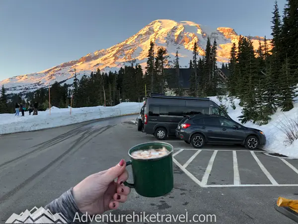 Lunch at Paradise Mount Rainier