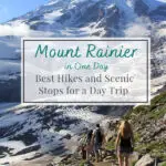 One Day, Endless Adventure! Explore the best hikes and scenic stops in Mount Rainier National Park. From stunning waterfalls to breathtaking vistas, this itinerary has it all!