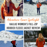 If you’re on the hunt for a nice full zip base layer hoodie jacket for your next outdoor adventure be sure to check out the Kailas Women’s Full-Zip Hooded Fleece Jacket. I got the opportunity to test out this super comfortable lightweight jacket and I have been absolutely loving this super comfortable fleece jacket. From casual outings to fall hiking adventures and even using it as a base layer backcountry split boarding at Mt. Rainier.