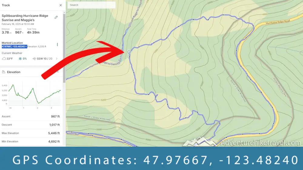 Ready for a backcountry splitboarding adventure at Hurricane Ridge? Check out my detailed guide for Sunrise & Maggie’s runs. I’ll share our exact route, tips to avoid common mistakes, and GPS coordinates to start your ascent. Perfect for splitboarders looking for an epic tour in Olympic National Park! #Splitboarding #BackcountryTour #HurricaneRidge #BackcountrySkiing #OlympicNationalPark #SplitboardAdventure